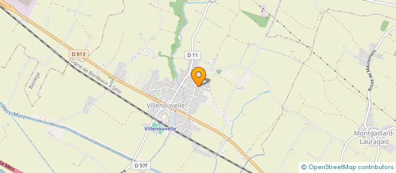 localisation de l'entreprise MONSIEUR JACQUES RAYNAUD  VILLENOUVELLE