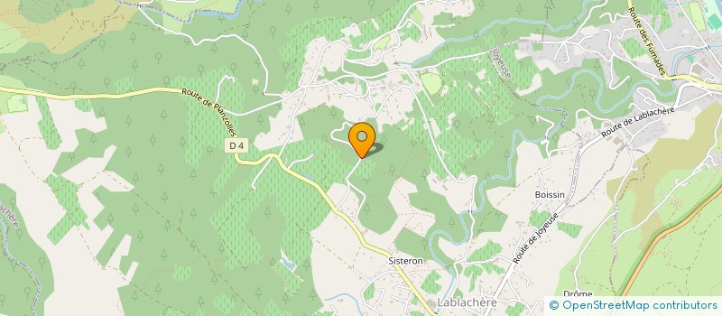 localisation de l'entreprise MONSIEUR JACQUES REBOUL  LABLACHERE