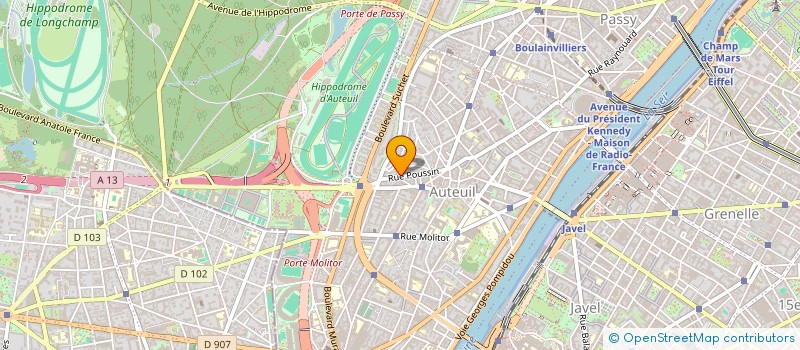 localisation de l'entreprise MONSIEUR JACQUES REGNART  PARIS