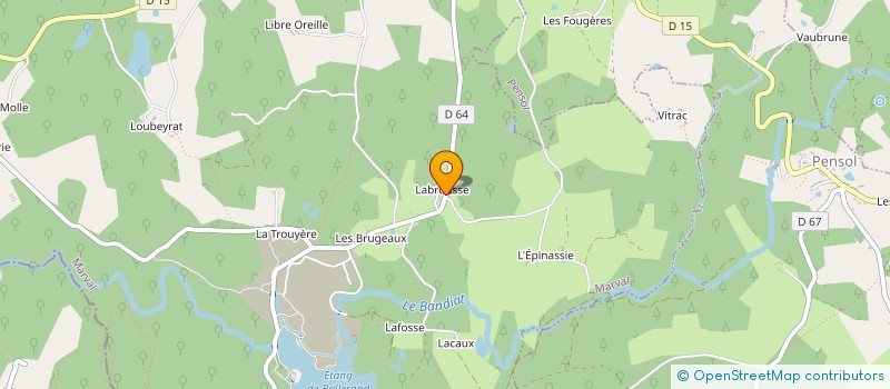 localisation de l'entreprise MONSIEUR JACQUES REGNIER à MARVAL