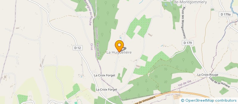 localisation de l'entreprise MONSIEUR JACQUES REGNOUF à SAINT-PIERRE-EN-AUGE