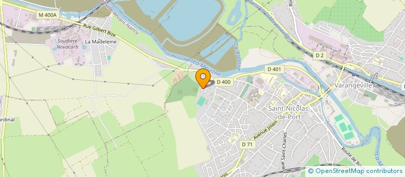 localisation de l'entreprise MONSIEUR JACQUES REHLINGER  SAINT-NICOLAS-DE-PORT