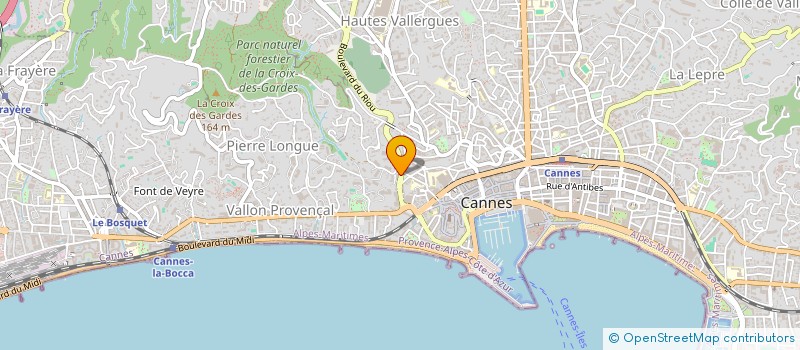 localisation de l'entreprise MONSIEUR JACQUES REILHAC à CANNES