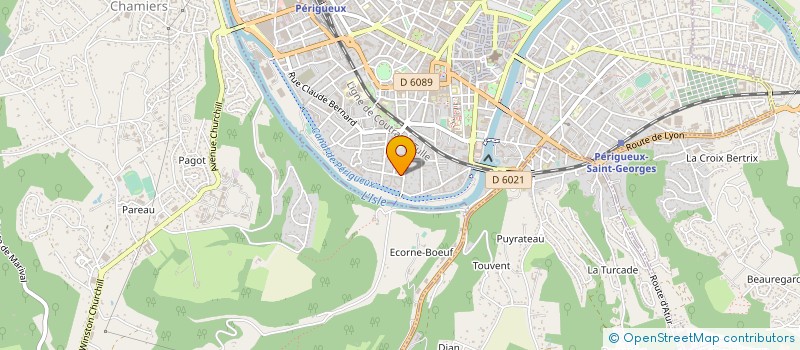 localisation de l'entreprise MONSIEUR JACQUES REJOU à PERIGUEUX