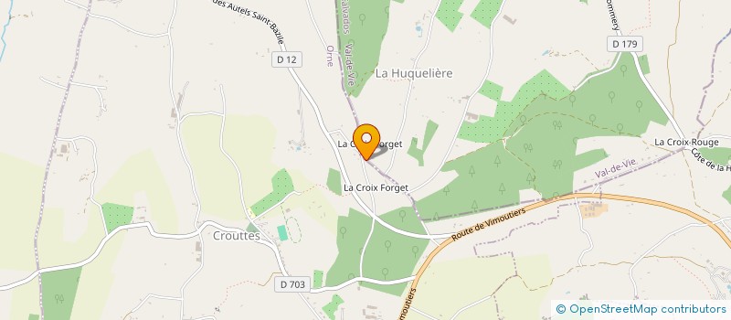 localisation de l'entreprise MONSIEUR JACQUES RENAULT à CROUTTES