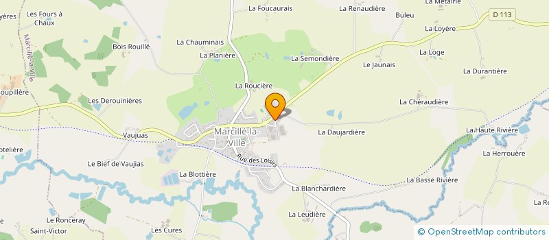 localisation de l'entreprise MONSIEUR JACQUES RENOULT  MARCILLE-LA-VILLE