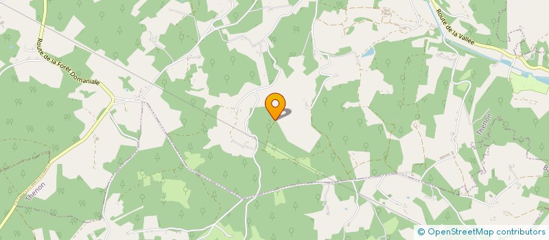 localisation de l'entreprise MONSIEUR JACQUES RESTOIN  THENON