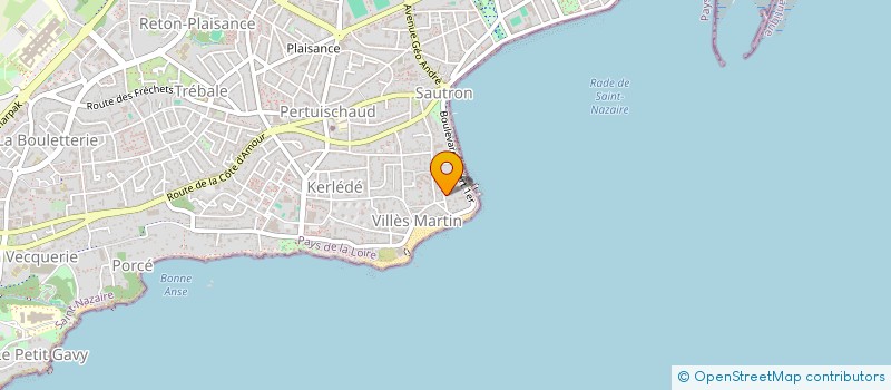 localisation de l'entreprise MONSIEUR JACQUES REUMONT  SAINT-NAZAIRE