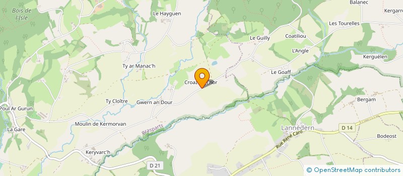 localisation de l'entreprise MONSIEUR JACQUES REVELEN à BRASPARTS