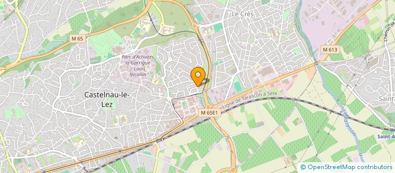 localisation de l'entreprise MONSIEUR JACQUES RIBET à CASTELNAU-LE-LEZ