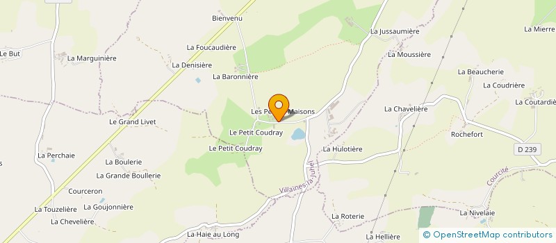 localisation de l'entreprise MONSIEUR JACQUES RICHARD à VILLAINES-LA-JUHEL