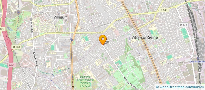 localisation de l'entreprise MONSIEUR JACQUES RICHARD à VITRY-SUR-SEINE