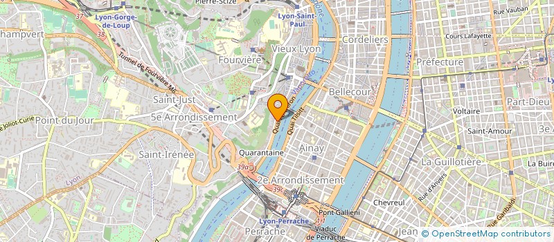 localisation de l'entreprise MONSIEUR JACQUES RICHAUD à LYON