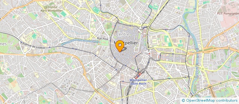 localisation de l'entreprise MONSIEUR JACQUES RICHER à MONTPELLIER