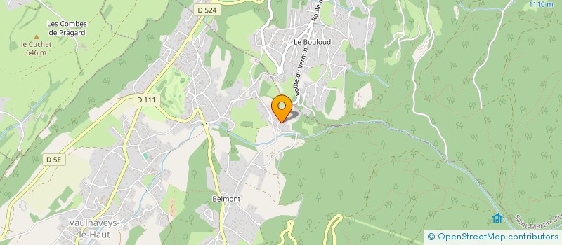 localisation de l'entreprise MONSIEUR JACQUES RICHER à VAULNAVEYS-LE-HAUT