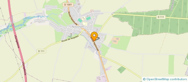 localisation de l'entreprise MONSIEUR JACQUES RICHIR  NOUVION