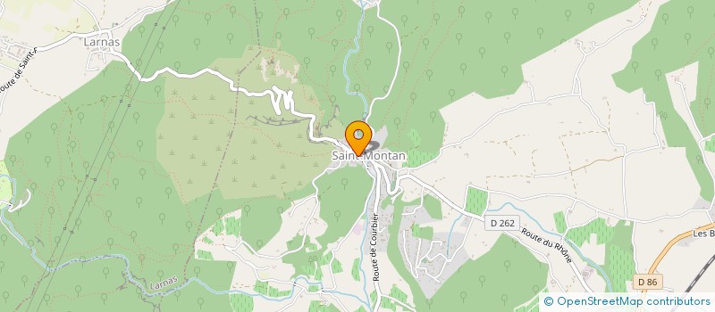 localisation de l'entreprise MONSIEUR JACQUES RIETSCH  SAINT-MONTAN