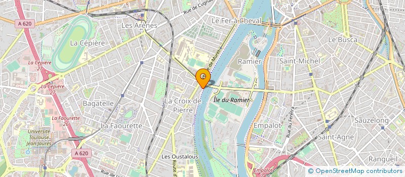 localisation de l'entreprise MONSIEUR JACQUES RIGAIL à TOULOUSE