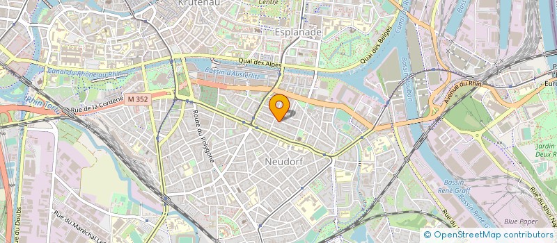 localisation de l'entreprise MONSIEUR JACQUES RIGAUD à STRASBOURG
