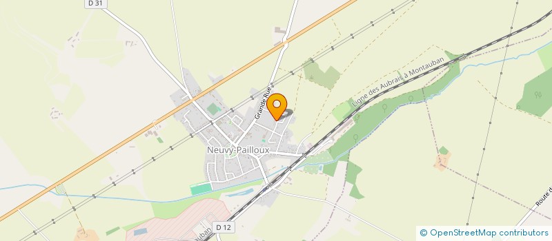 localisation de l'entreprise MONSIEUR JACQUES RIMBERT à NEUVY-PAILLOUX