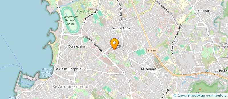 localisation de l'entreprise MONSIEUR JACQUES RIPERT à MARSEILLE