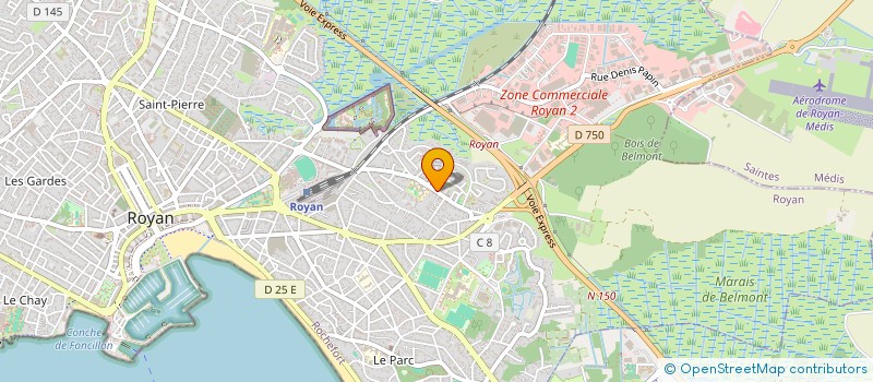localisation de l'entreprise MONSIEUR JACQUES RIVA à ROYAN