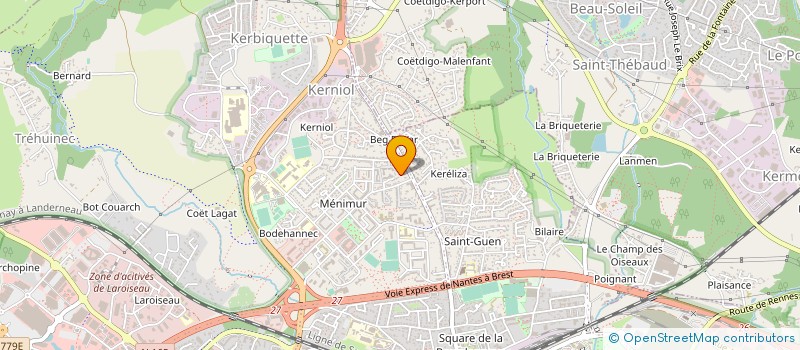 localisation de l'entreprise MONSIEUR JACQUES RIVIERE à VANNES