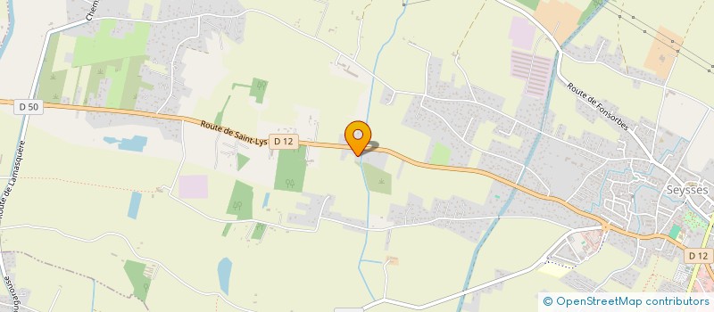 localisation de l'entreprise MONSIEUR JACQUES RIZZO  SAINT-CLAR-DE-RIVIERE