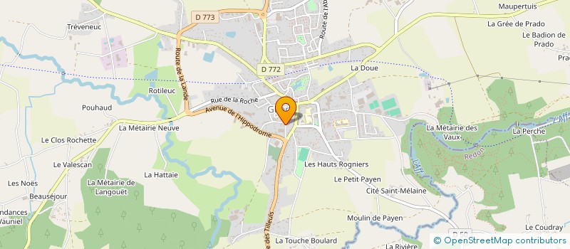 localisation de l'entreprise MONSIEUR JACQUES ROBERT  GUER