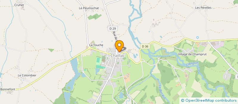 localisation de l'entreprise MONSIEUR JACQUES ROBERT à CHAILLAC