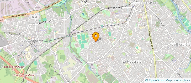 localisation de l'entreprise MONSIEUR JACQUES ROBION  REZE