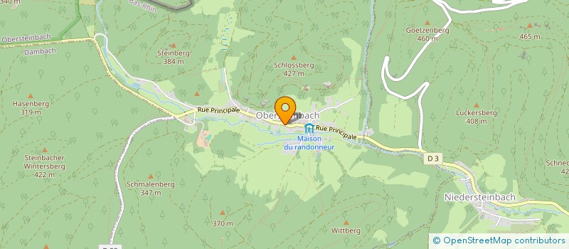 localisation de l'entreprise MONSIEUR JACQUES ROCCHI  OBERSTEINBACH