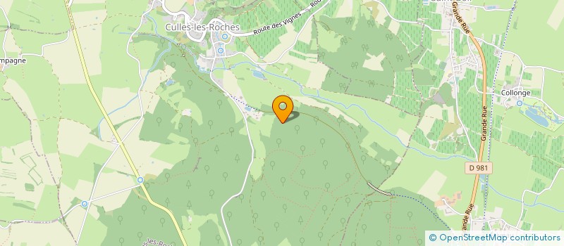 localisation de l'entreprise MONSIEUR JACQUES ROGER à CULLES-LES-ROCHES