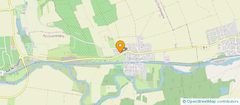 localisation de l'entreprise MONSIEUR JACQUES ROGER  AY-CHAMPAGNE