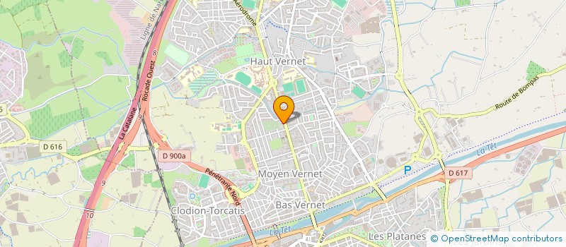 localisation de l'entreprise MONSIEUR JACQUES-ROGER LAFFARGUE  PERPIGNAN