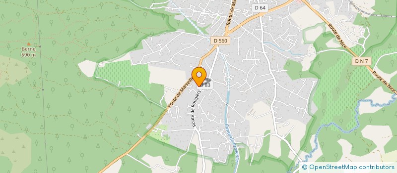 localisation de l'entreprise MONSIEUR JACQUES ROGER RENE AGUENANA à SAINT-MAXIMIN-LA-SAINTE-BAUME