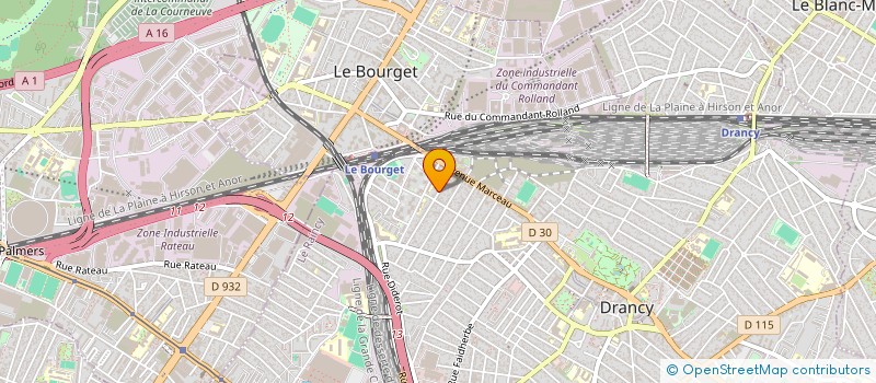 localisation de l'entreprise MONSIEUR JACQUES ROLLOT à DRANCY