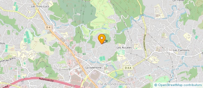 localisation de l'entreprise MONSIEUR JACQUES ROMEO  MARSEILLE