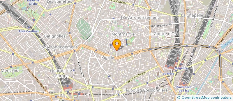 localisation de l'entreprise MONSIEUR JACQUES ROMNEY à PARIS