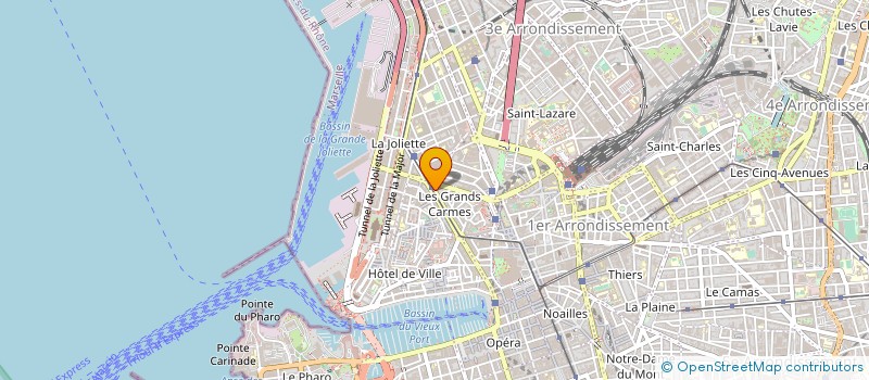 localisation de l'entreprise MONSIEUR JACQUES RONCHAIN à MARSEILLE