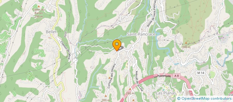 localisation de l'entreprise MONSIEUR JACQUES ROSE  NICE