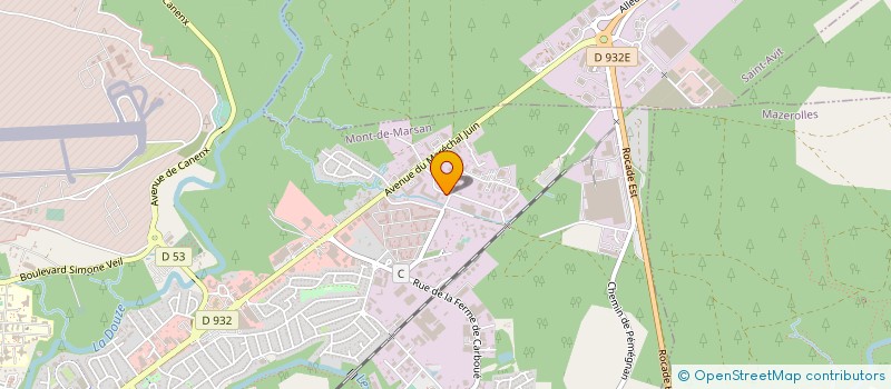 localisation de l'entreprise MONSIEUR JACQUES ROSSIAUD  MEILHAN