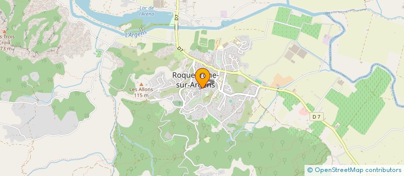localisation de l'entreprise MONSIEUR JACQUES ROSSO à ROQUEBRUNE-SUR-ARGENS