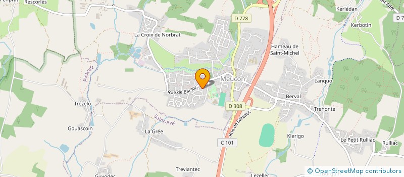 localisation de l'entreprise MONSIEUR JACQUES ROUINVY  MEUCON