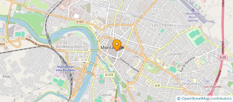 localisation de l'entreprise MONSIEUR JACQUES ROULEAU à MONTAUBAN