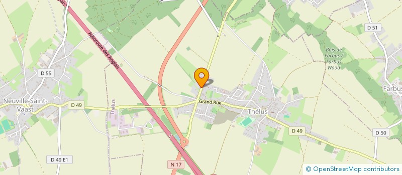 localisation de l'entreprise MONSIEUR JACQUES ROUSSEL  THELUS