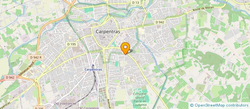localisation de l'entreprise MONSIEUR JACQUES ROUSSET à CARPENTRAS