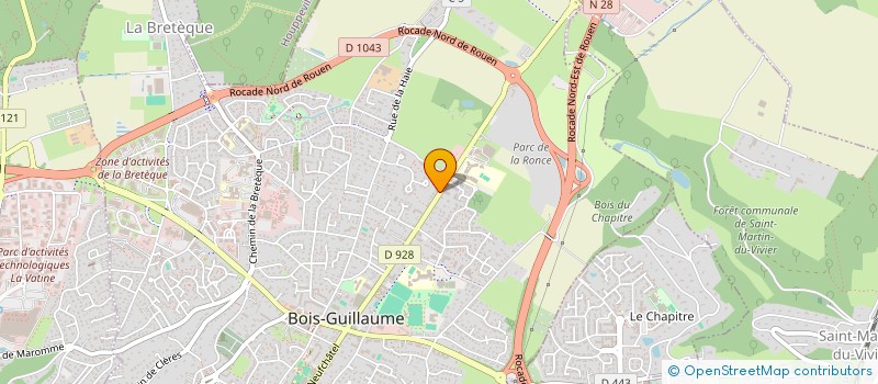 localisation de l'entreprise MONSIEUR JACQUES ROUSSIGNOL à BOIS-GUILLAUME