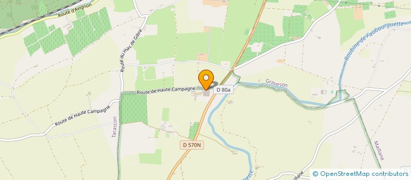 localisation de l'entreprise MONSIEUR JACQUES ROUX  MAS-BLANC-DES-ALPILLES