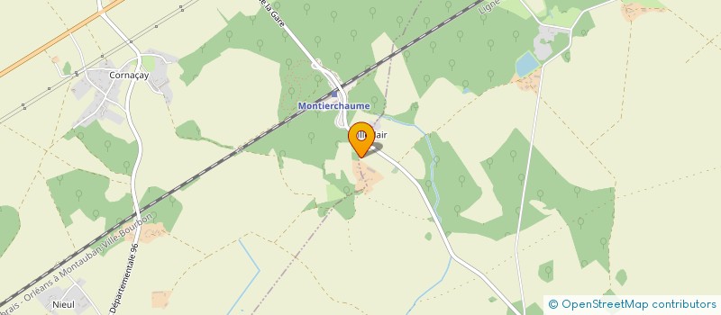 localisation de l'entreprise MONSIEUR JACQUES ROUX DE REILHAC  DIORS